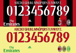 Milan 2015 font